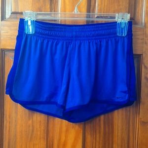 Nike Blue Dri-Fit Exercise Shorts Size Medium